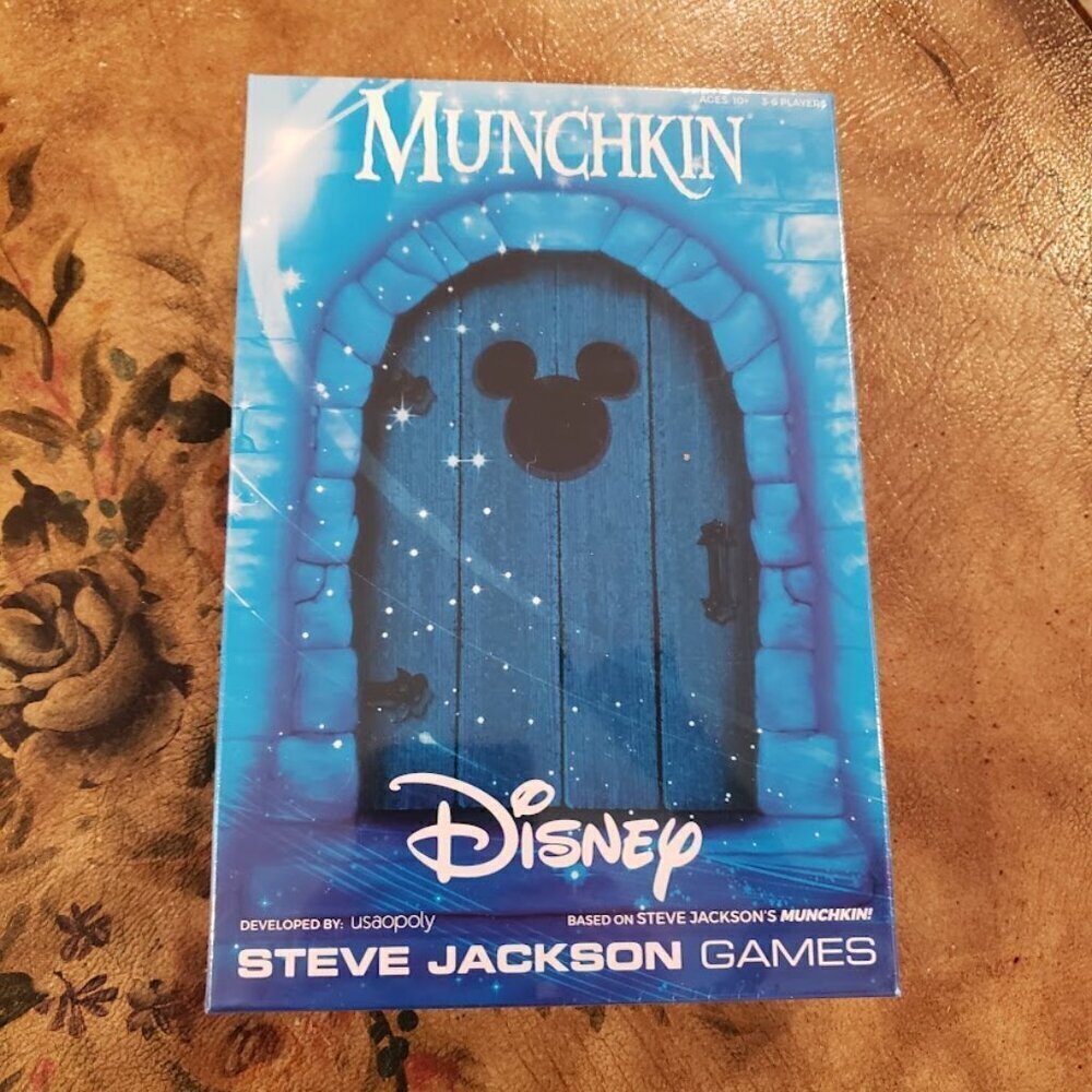 NWT Disney Munchkin Game by Steve Jackson Games -  Ages 10 and up